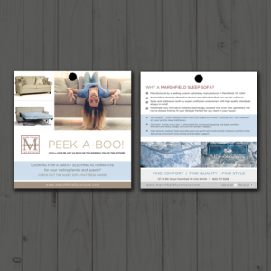 Design de Flyer par debdesign pour Marshfield Furniture | Design : #19044753