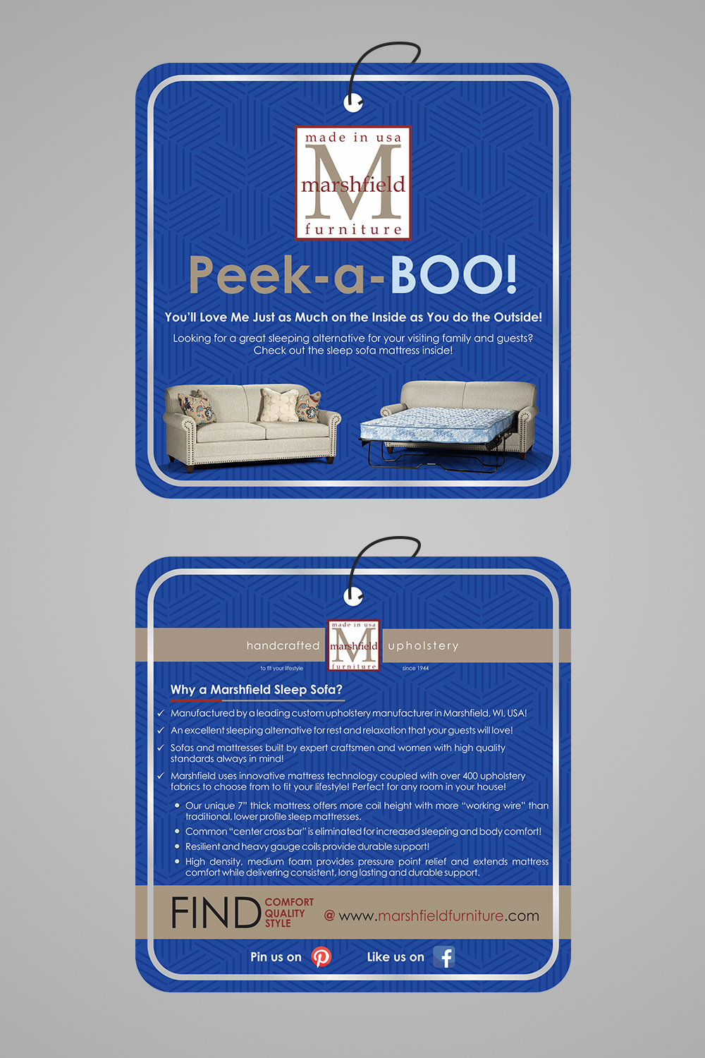 Flyer Design by ecorokerz for Marshfield Furniture | Design #19042555