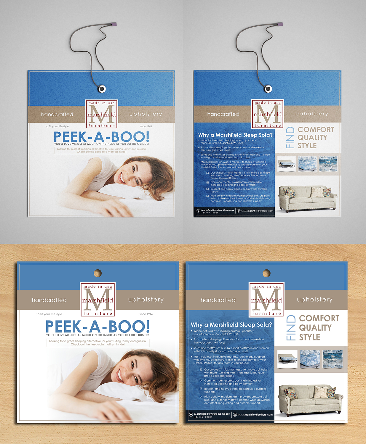 Flyer Design by ecorokerz for Marshfield Furniture | Design #19043557