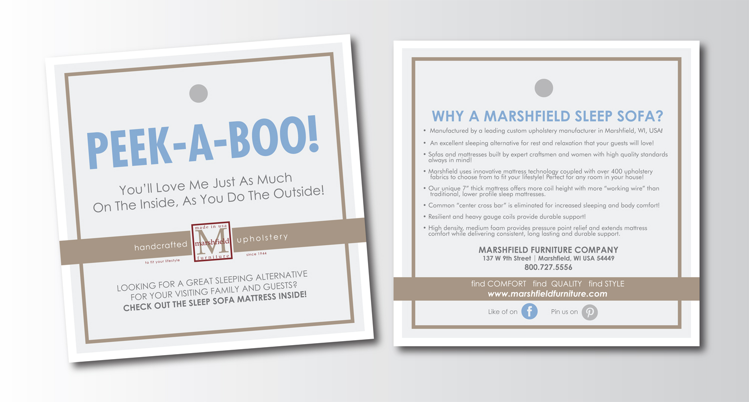 Flyer Design by TracyInspires for Marshfield Furniture | Design #19039645