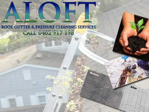 Visitenkarten-Design von raf90 für Aloft Roof, Gutter & Pressure Cleaning Services | Design #2856103