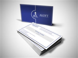 Business Card Design by ochaTheAngel for Aloft Roof, Gutter & Pressure Cleaning Services | Design: #2864929