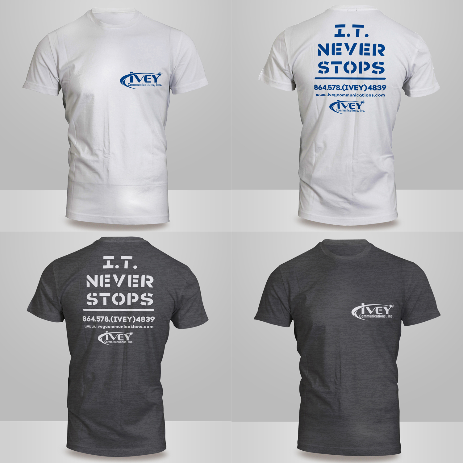 T-shirt Design by Kero for Ivey Communications, Inc | Design #19083499