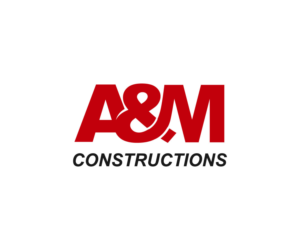 A & M Constructions (Vic) Pty Ltd | Logo Design by ghonam