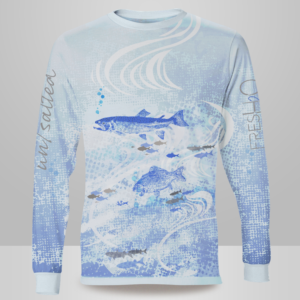 FresH2O Apparel Long Sleeve Performance Fishing Shirt | Diseño de Camiseta por Kero