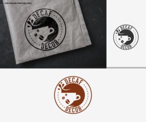 Decaf Decor  | Diseño de Logo por Mario
