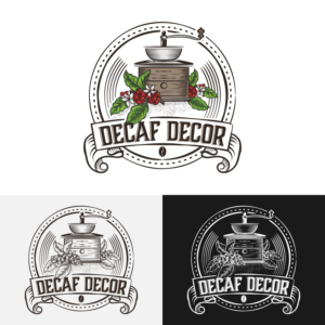 Logo Design by LaVitaBella67 for Decaf Decor | Design #19050979