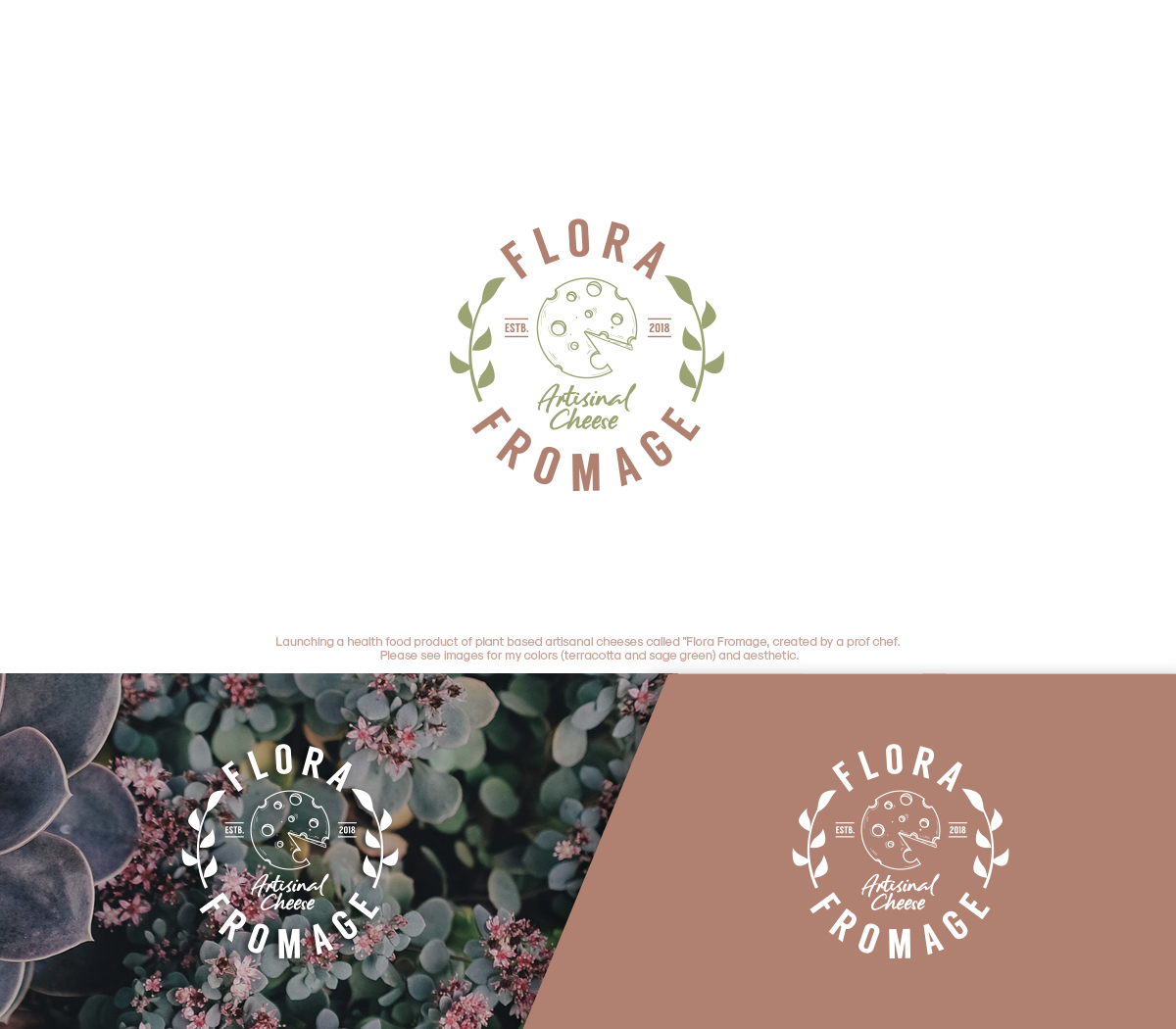 Logo Design by GBDESIGN for Flora Fromage | Design #19070360