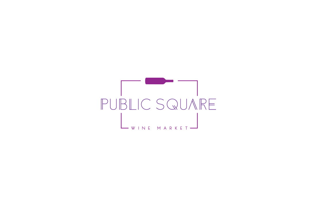 Logo Design by GLDesigns for Public square wine market | Design #19128354