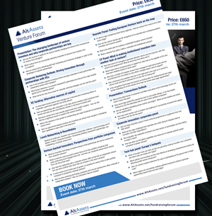 Flyer Design by uk for this project | Design: #2920525