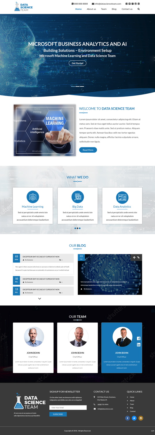 Wordpress Design by pb for this project | Design #19069669
