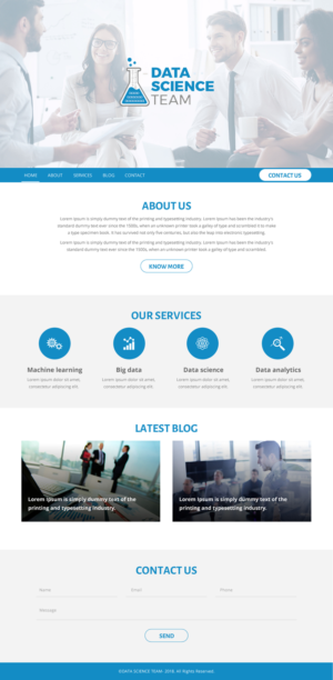 Wordpress Design by rightway for this project | Design: #19069491