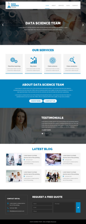 Wordpress Design by rightway for this project | Design: #19069492