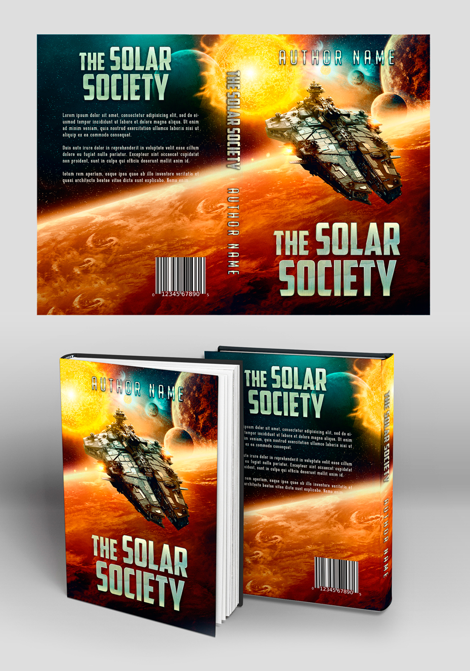 Book Cover Design by dienel96 for RA | Design #19098206