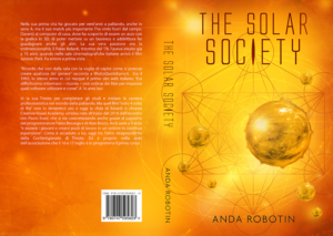 Book cover for a sci fi book called The Solar Society | Book Cover Design by Tatlin