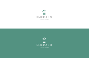 Logo Design by GLDesigns for Emerald Custom Homes | Design #19105937