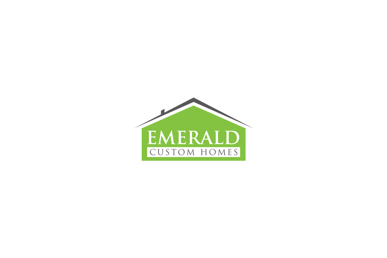 Logo Design by FAMous_Designs for Emerald Custom Homes | Design #19113065