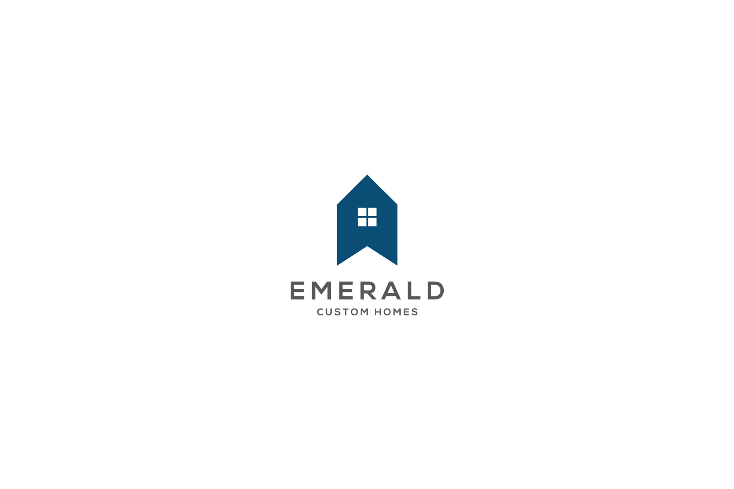 Logo Design by FAMous_Designs for Emerald Custom Homes | Design #19113067