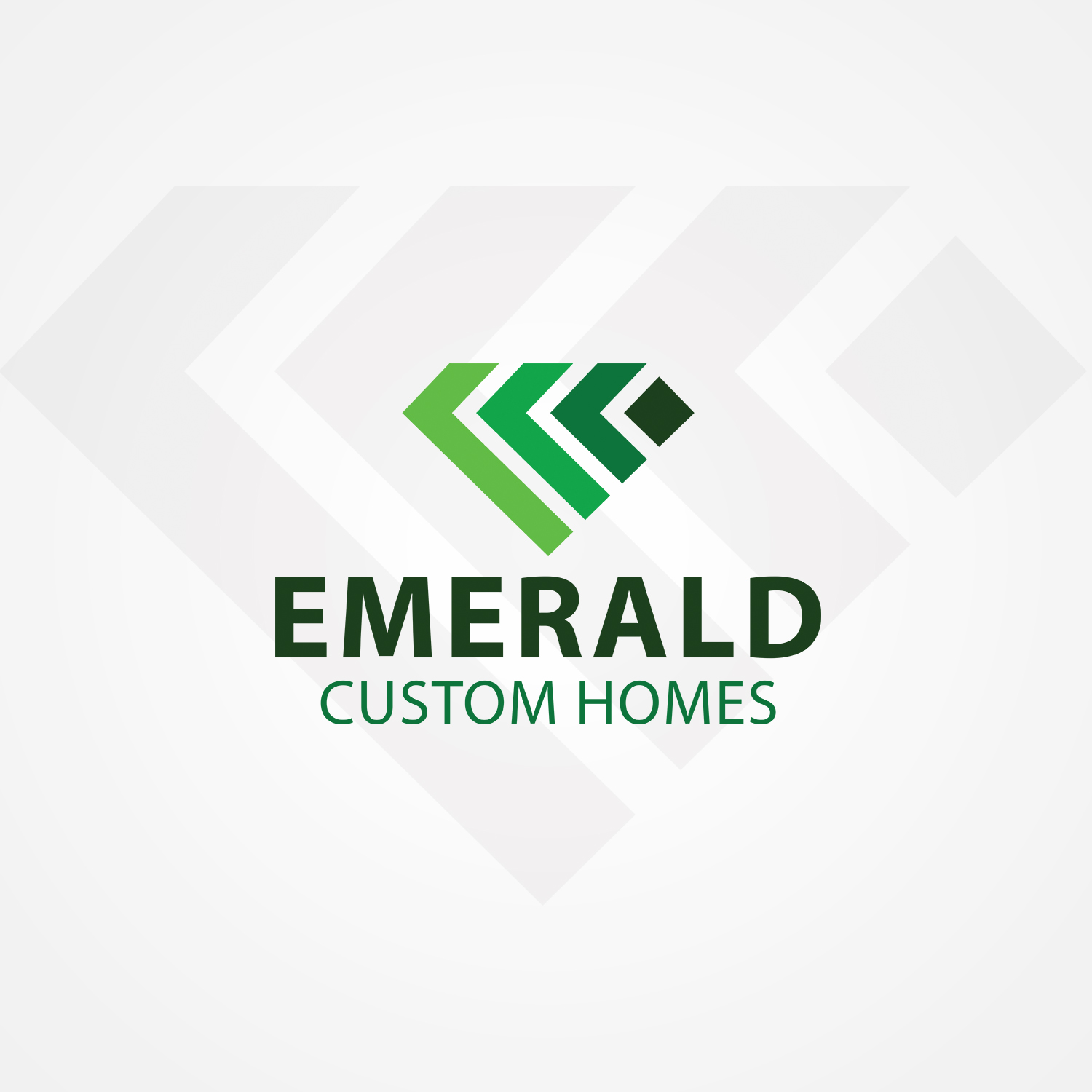 Logo Design by GRAFFYC for Emerald Custom Homes | Design #19104230