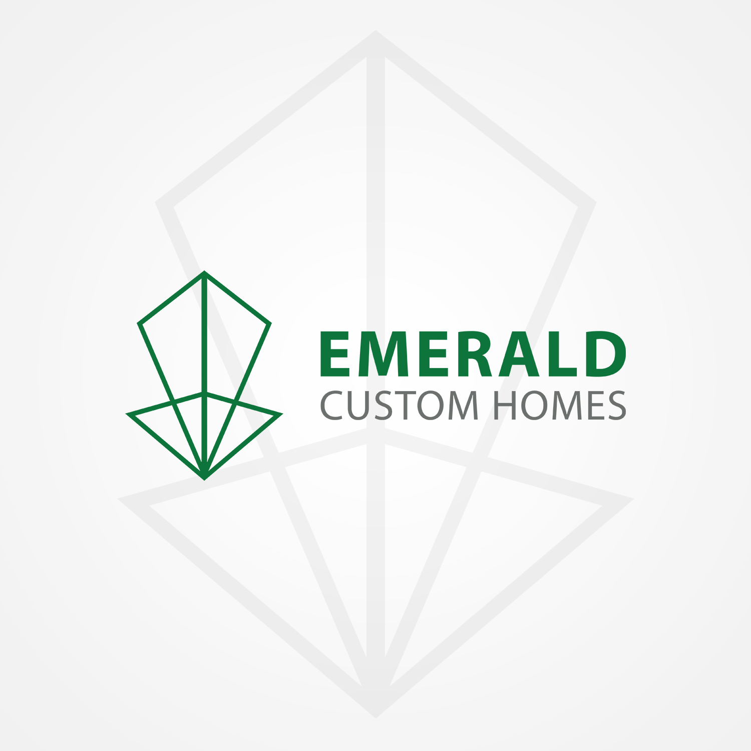 Logo Design by GRAFFYC for Emerald Custom Homes | Design #19104262