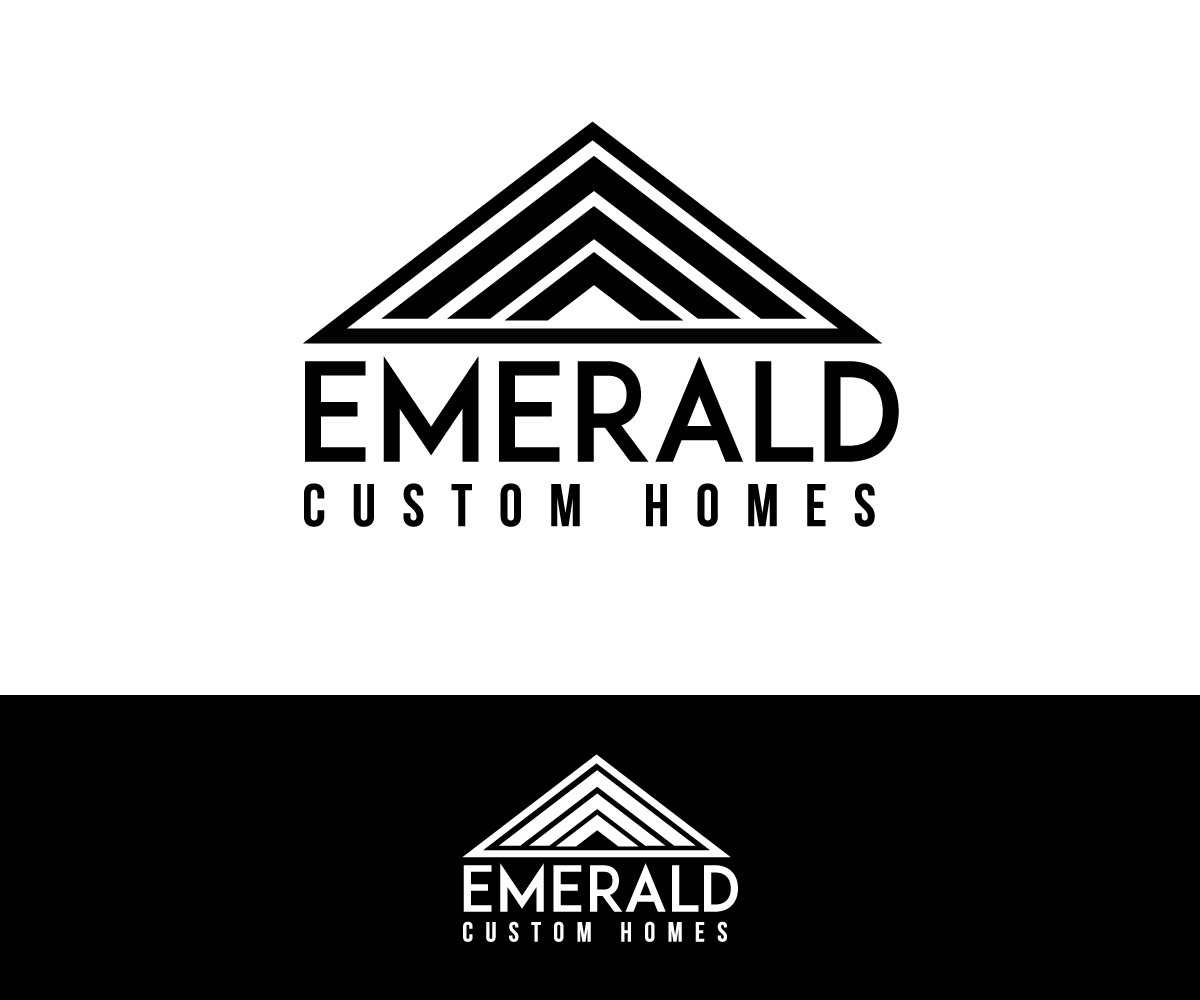Logo Design by designmind78 for Emerald Custom Homes | Design #19118804