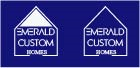 Logo Design by Keval shah for Emerald Custom Homes | Design: #19101412