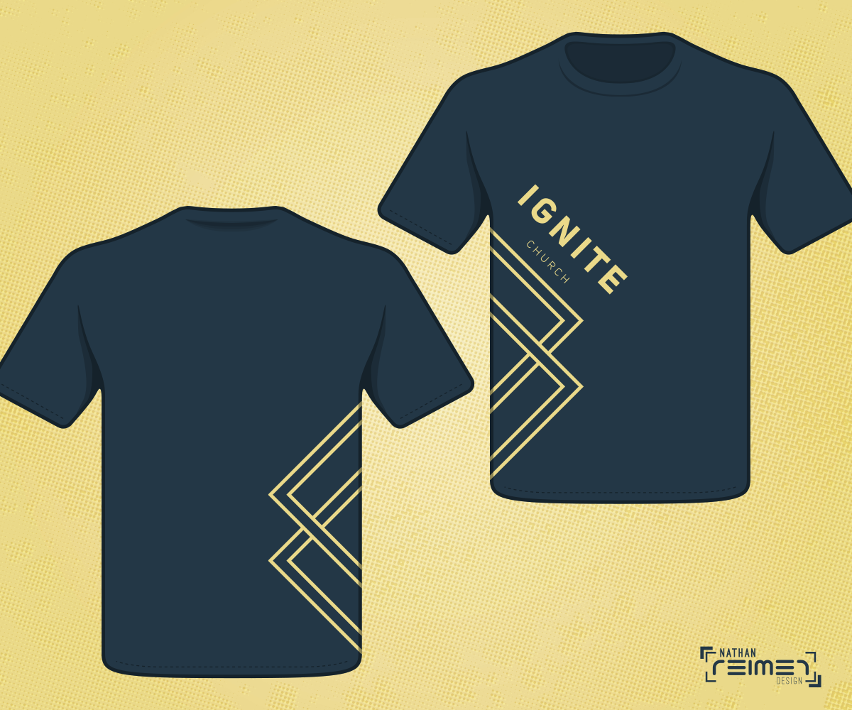 Diseño de Vestimenta por nreimer para Ignite Church | Diseño #19089276