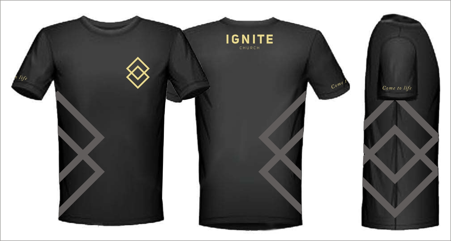 Apparel Design by Rox Art Design for Ignite Church | Design #19080831