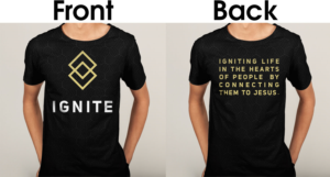 Diseño de Vestimenta por Kareem Afifi para Ignite Church | Diseño: #19059857