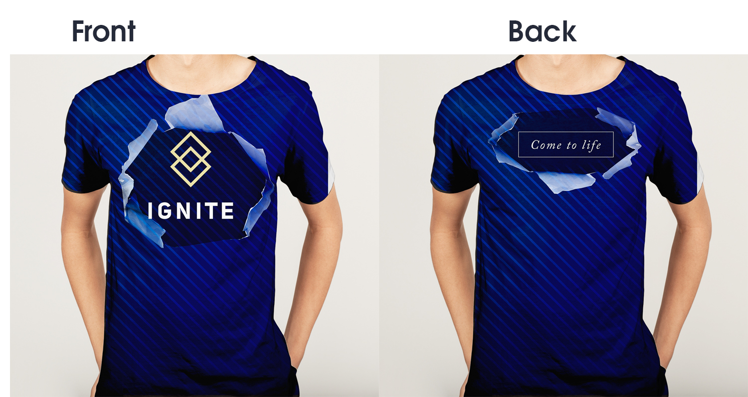 Apparel Design by Kareem Afifi for Ignite Church | Design #19070172