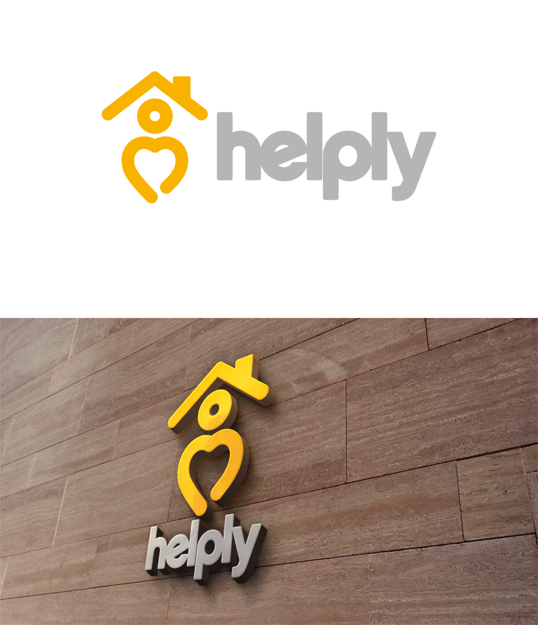 Logo Design by trufya for Helply | Design #19116646