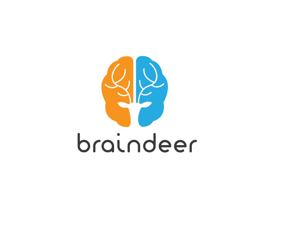 Logo Design by renderman for Braindeer BVBA - BE0656.608.935 | Design #19052703