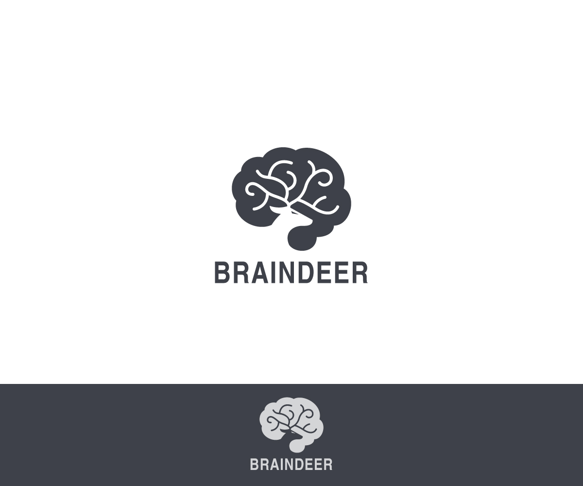 Logo Design by volebaba for Braindeer BVBA - BE0656.608.935 | Design #19057261