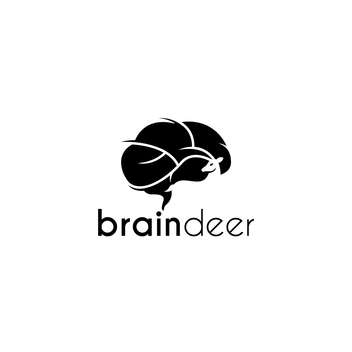 Logo Design by creative.bugs for Braindeer BVBA - BE0656.608.935 | Design #19115038