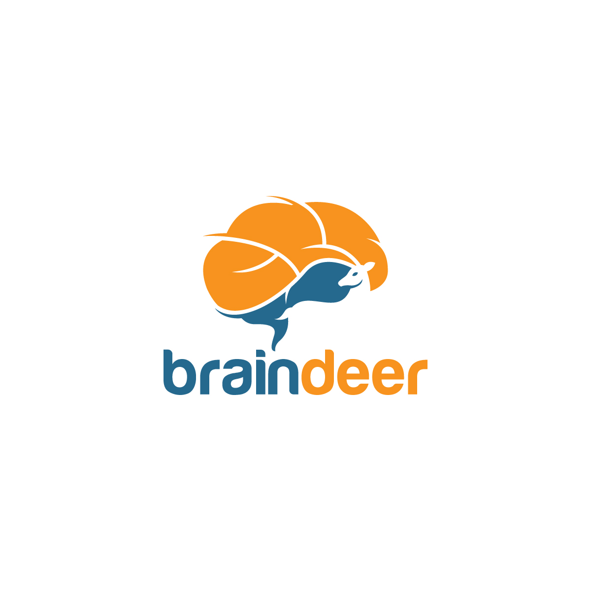 Logo Design by creative.bugs for Braindeer BVBA - BE0656.608.935 | Design #19208559