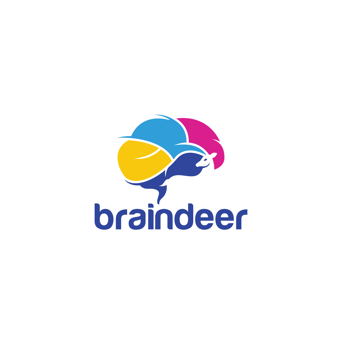 Logo Design by creative.bugs for Braindeer BVBA - BE0656.608.935 | Design #19208560