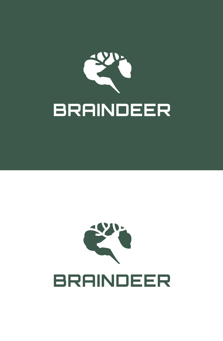 Logo Design by somani for Braindeer BVBA - BE0656.608.935 | Design #19065745