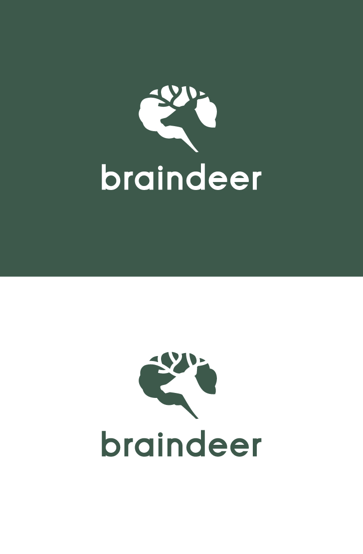 Logo Design by somani for Braindeer BVBA - BE0656.608.935 | Design #19065746