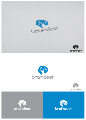 Diseño de Logo por goranvisnjic82 para Braindeer BVBA - BE0656.608.935 | Diseño #19052699