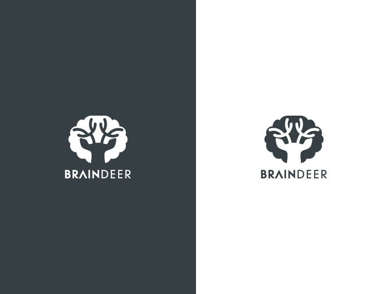 Logo Design by eldweeny for Braindeer BVBA - BE0656.608.935 | Design #19052885