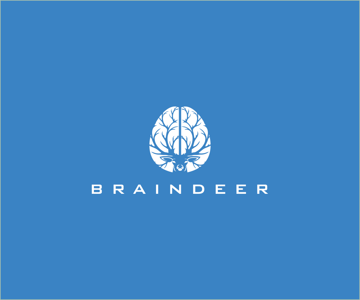 Logo Design by chameerakasundb for Braindeer BVBA - BE0656.608.935 | Design #19090476