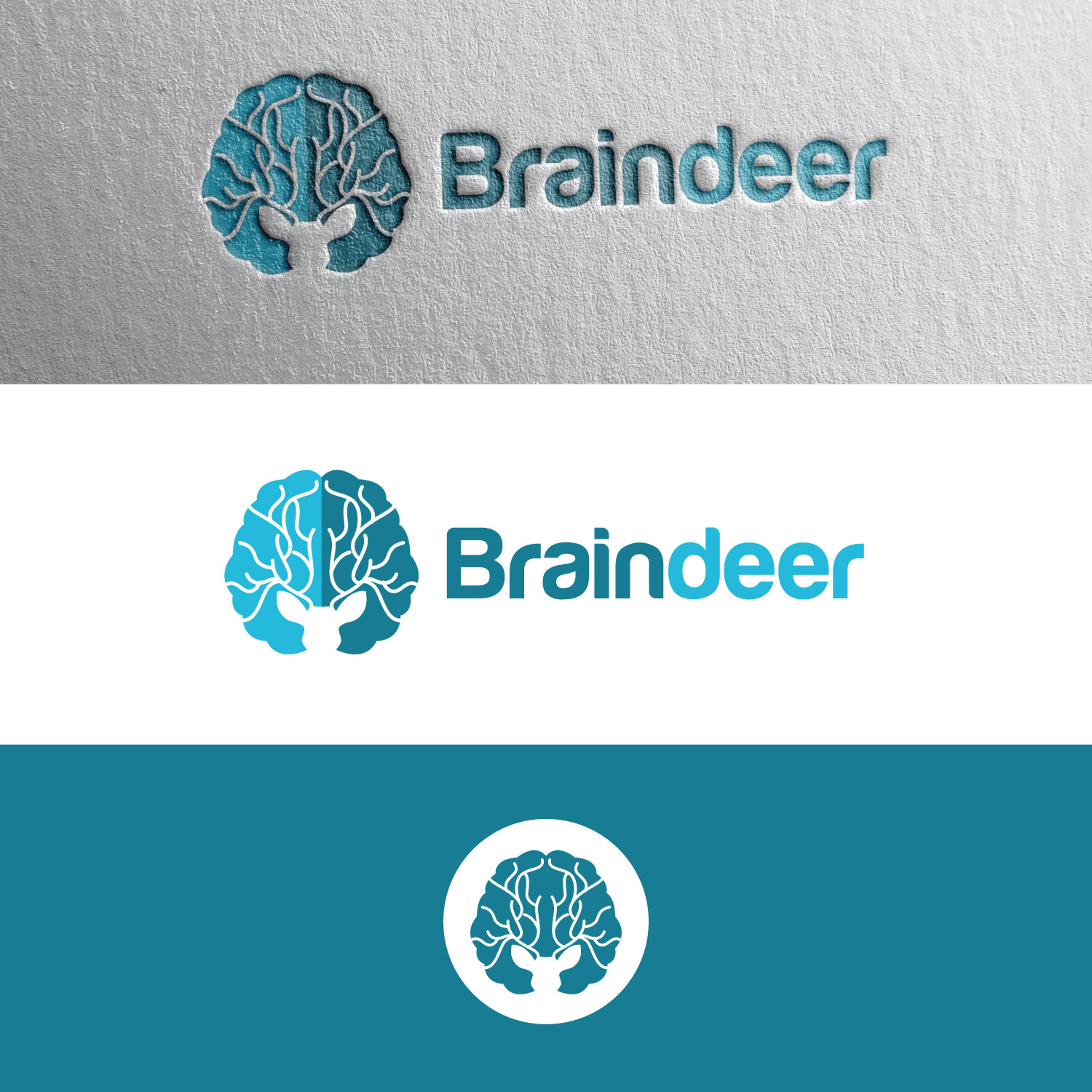 Logo Design by concepts for Braindeer BVBA - BE0656.608.935 | Design #19075659