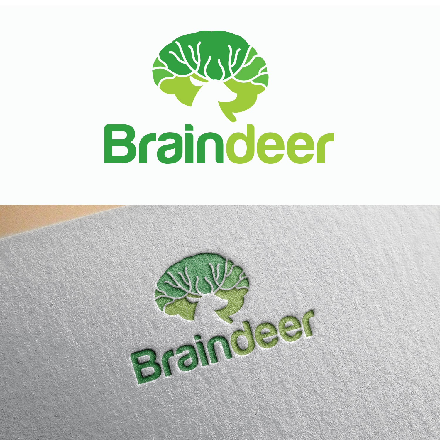 Logo Design by concepts for Braindeer BVBA - BE0656.608.935 | Design #19075660