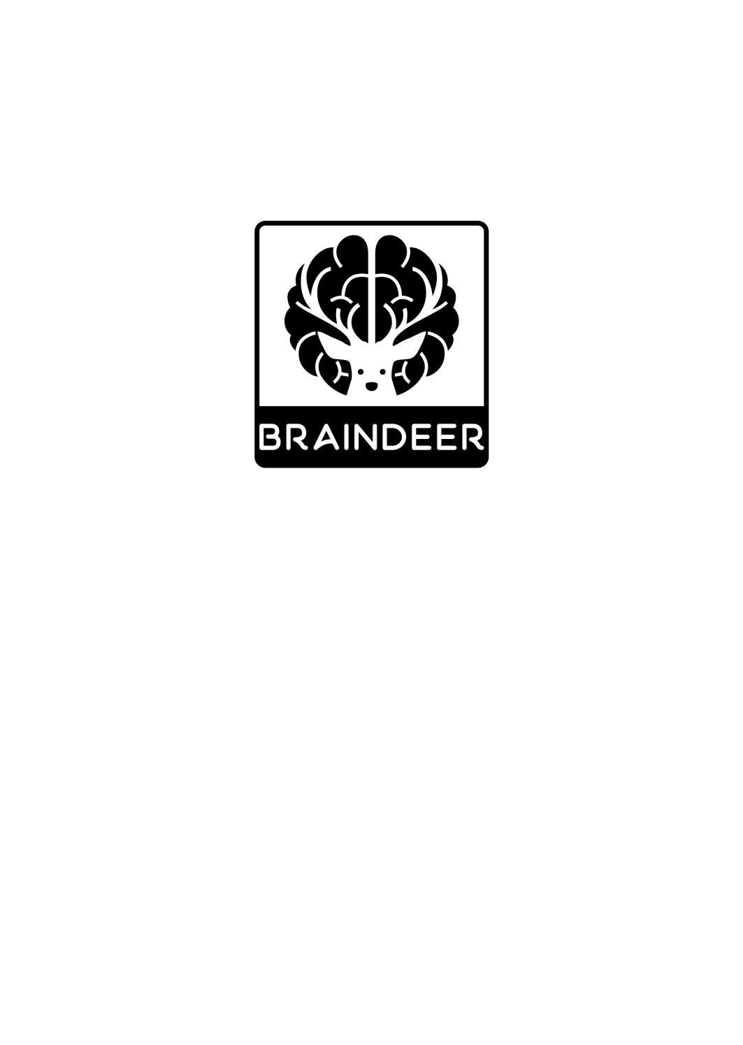 Logo-Design von berrinovian für Braindeer BVBA - BE0656.608.935 | Design #19154375