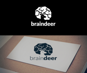 Logo Design by deemonn for Braindeer BVBA - BE0656.608.935 | Design: #19085471