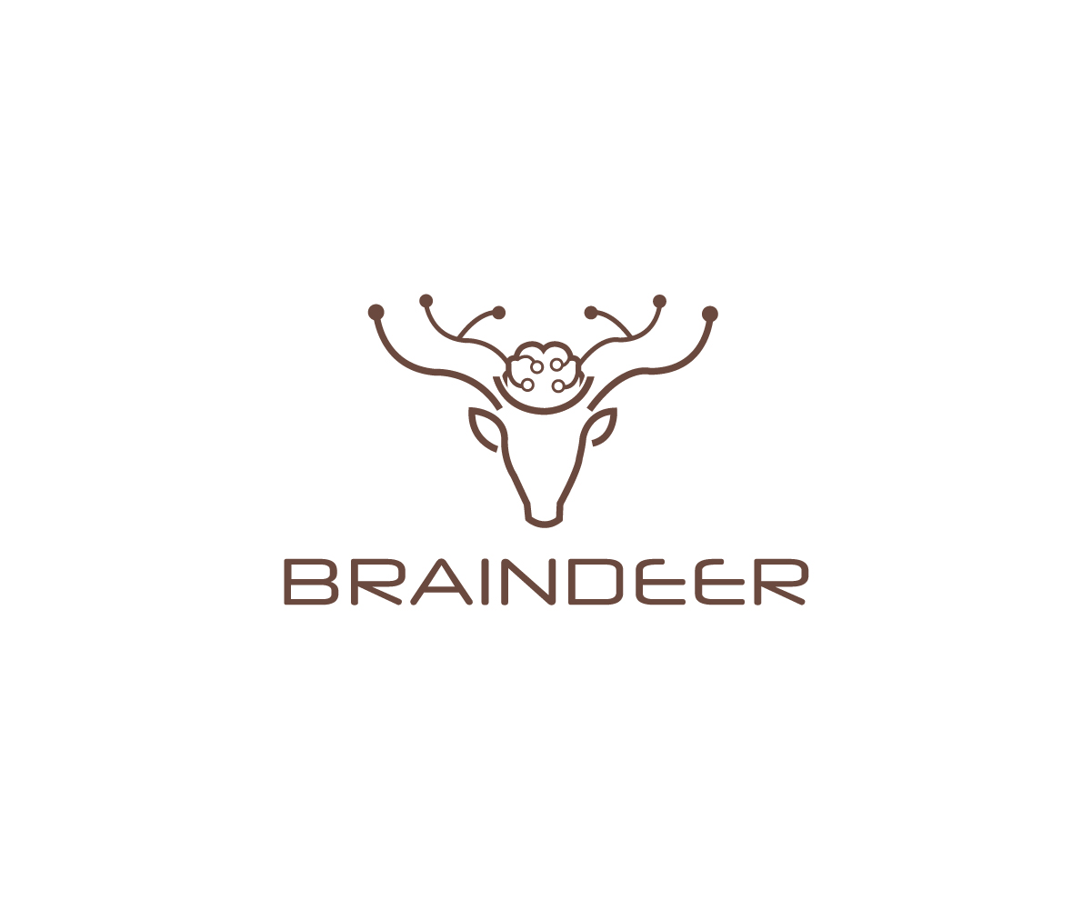 Logo Design by Maxo-Biz for Braindeer BVBA - BE0656.608.935 | Design #19087960