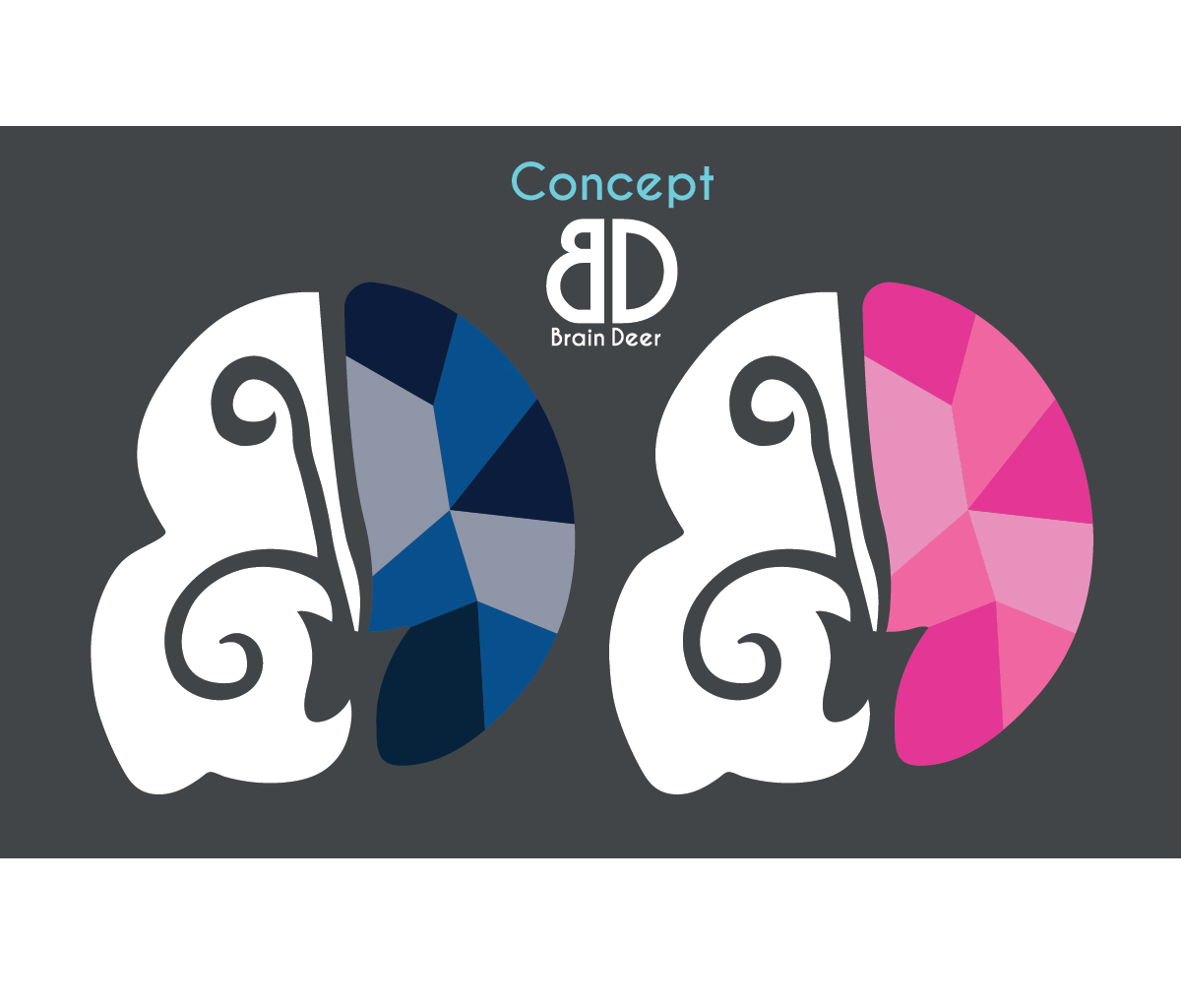 Logo Design by nm_zain for Braindeer BVBA - BE0656.608.935 | Design #19123702