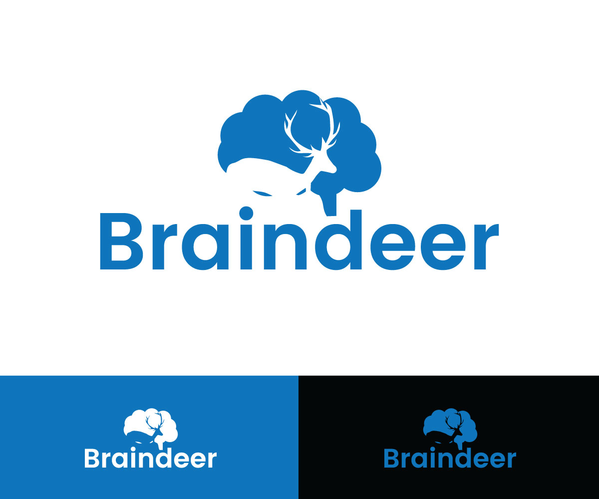 Logo Design by designmind78 for Braindeer BVBA - BE0656.608.935 | Design #19066766