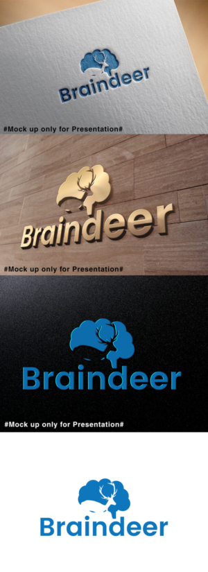 Diseño de Logo por designmind78 para Braindeer BVBA - BE0656.608.935 | Diseño: #19066768