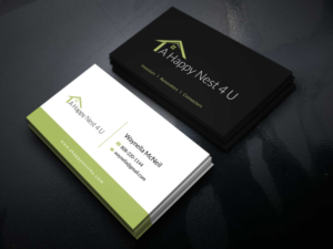 Residential improvers, A  Happy Nest 4 U * | Visitenkarten-Design von Riz'